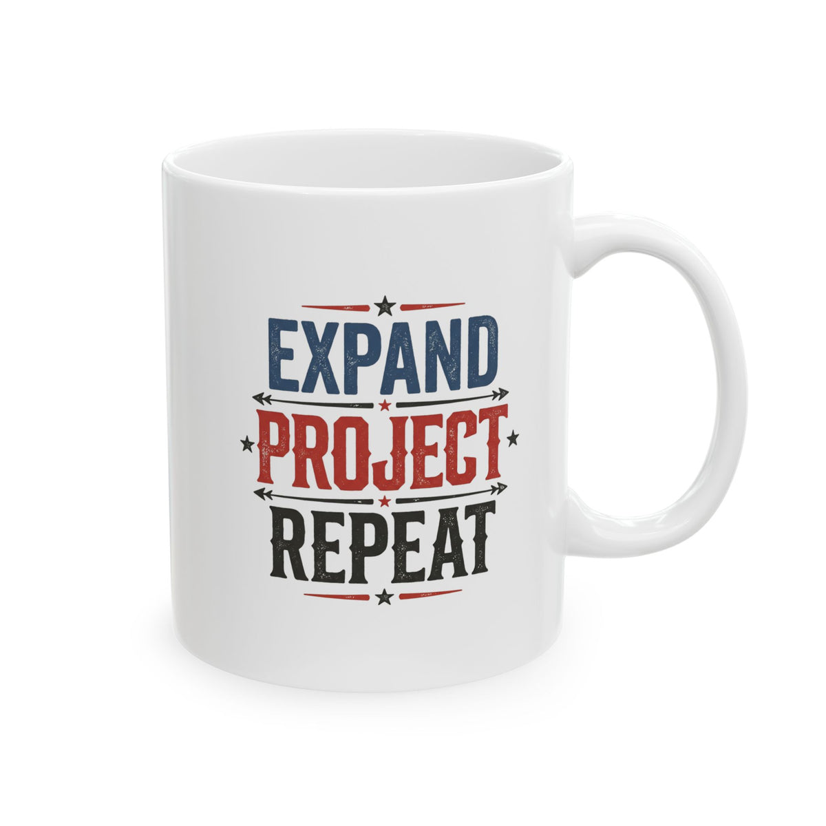 Expand Project Repeat Mug